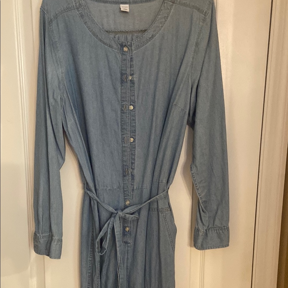 Old Navy denim baggy jumpsuit